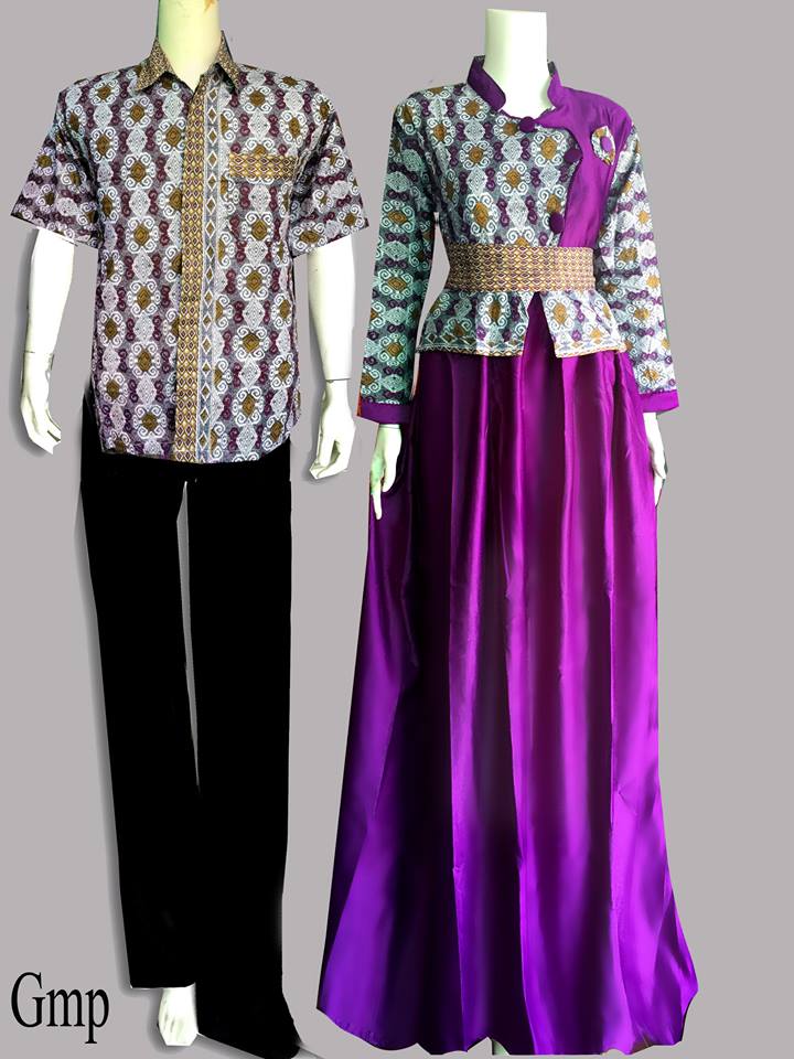  Model Baju Batik Couple Modern Untuk Remaja Terbaru 