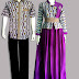 Model Batik Couple Gamis