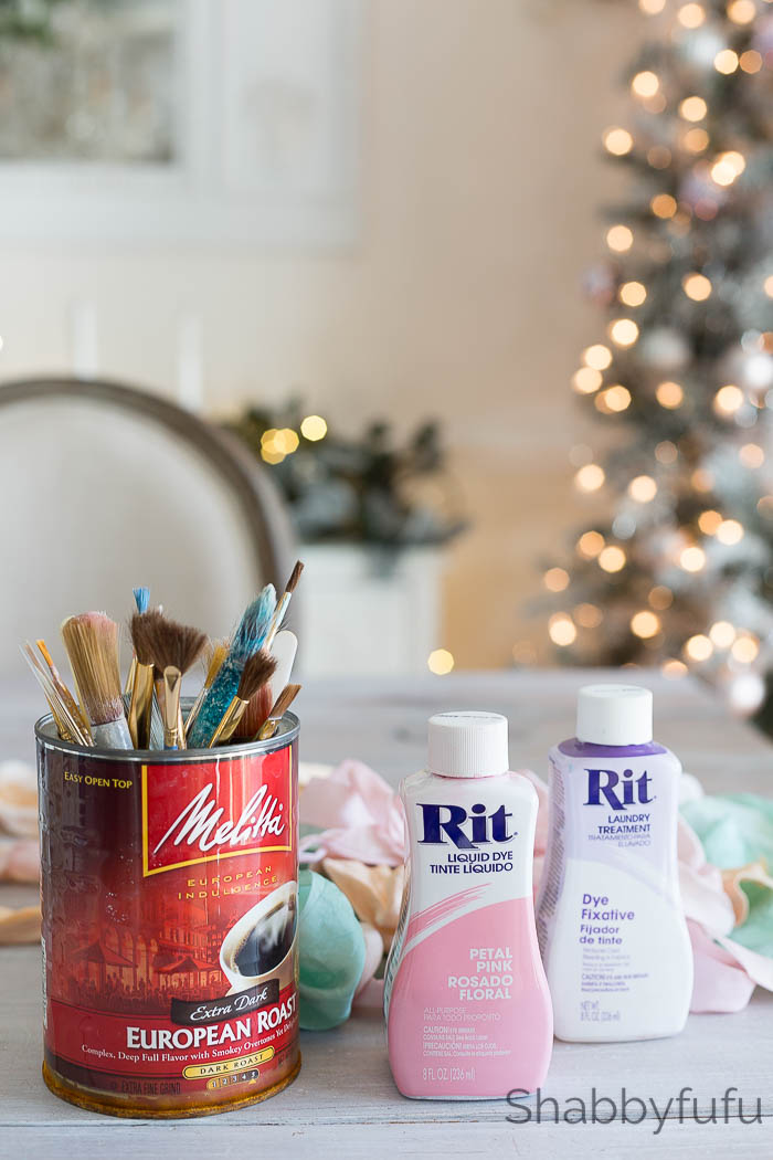 Learn How To Hand Paint Ribbon Simple Techniques Shabbyfufu