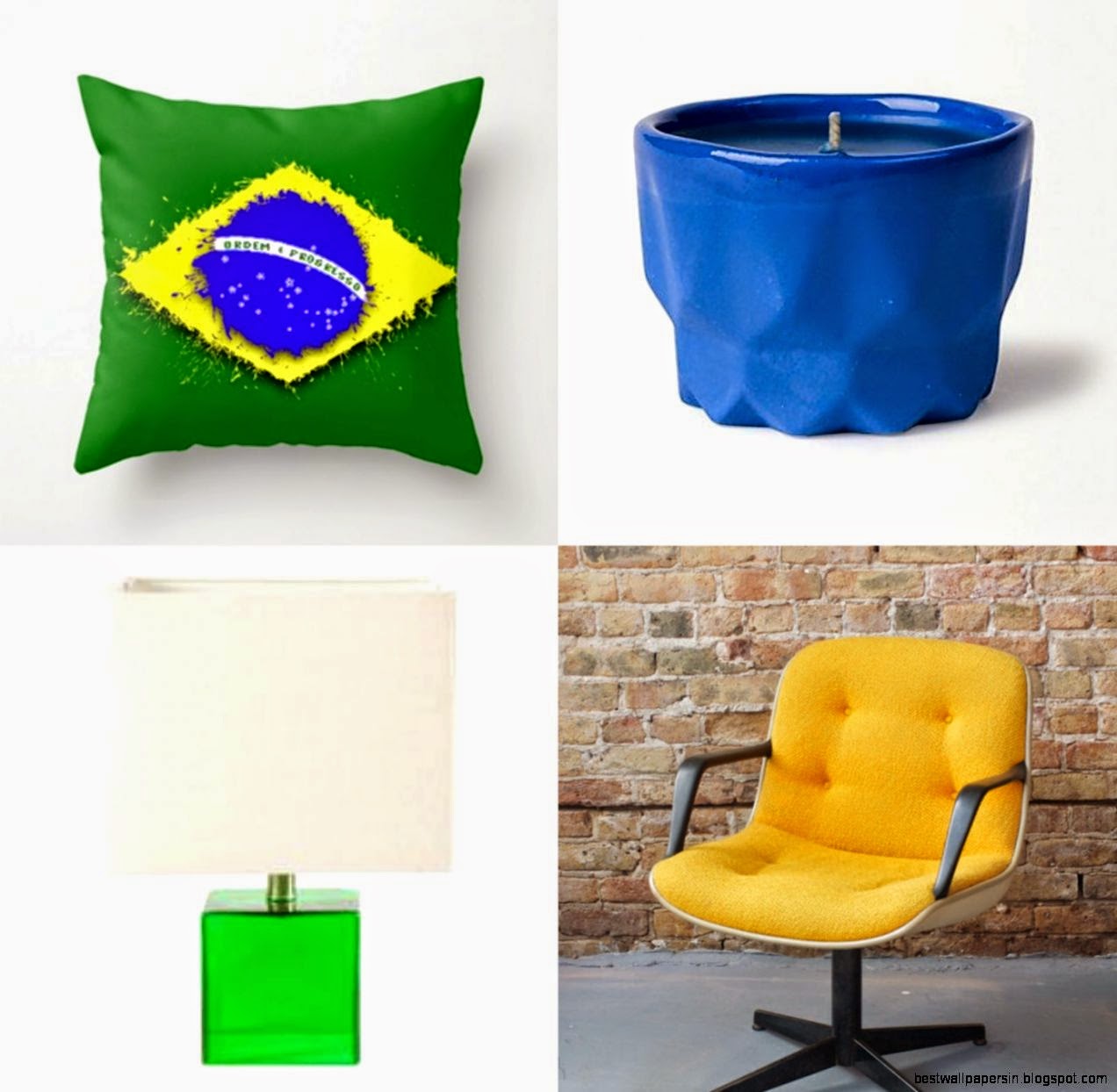 World Cup Flag Pillows