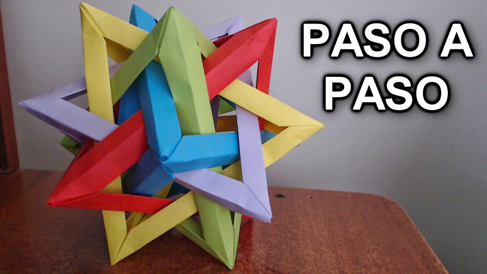 Origami ideas Tetraedro Origami Paso A Paso