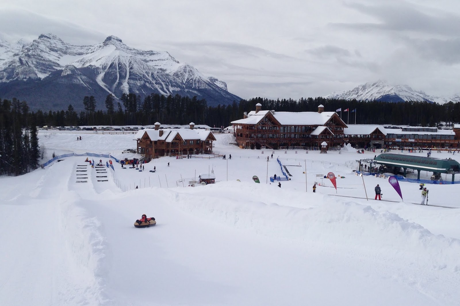 Family Adventures in the Canadian Rockies Family Tube Park Review