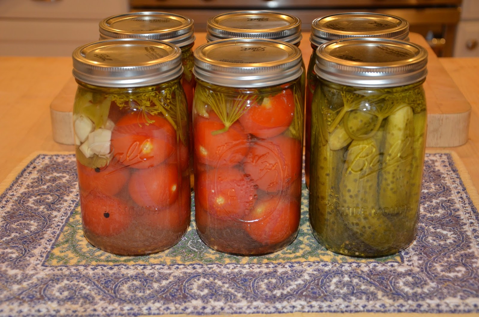 Enjoying Life with Nina in Seattle Pickled Tomatoes and Cucumbers