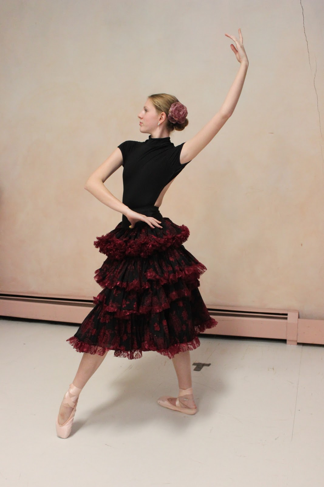 Never a Dull Moment Spanish skirts and practice tutus