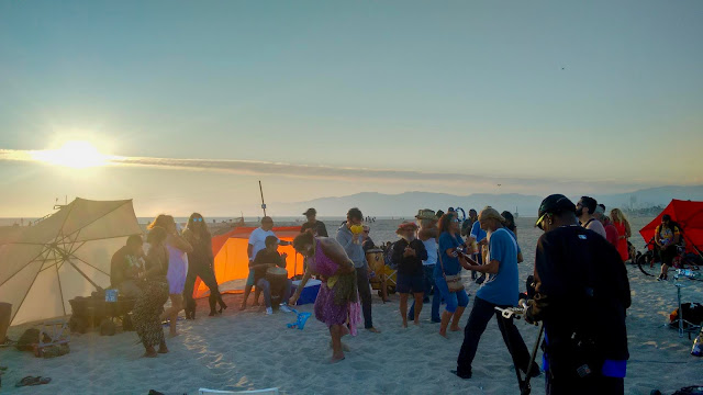 Venice Beach Drum Circle by Omar Cherif — 9 September 2017
