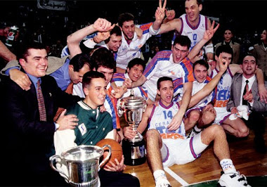 Taugres Baskonia. Copa del Rey'95.