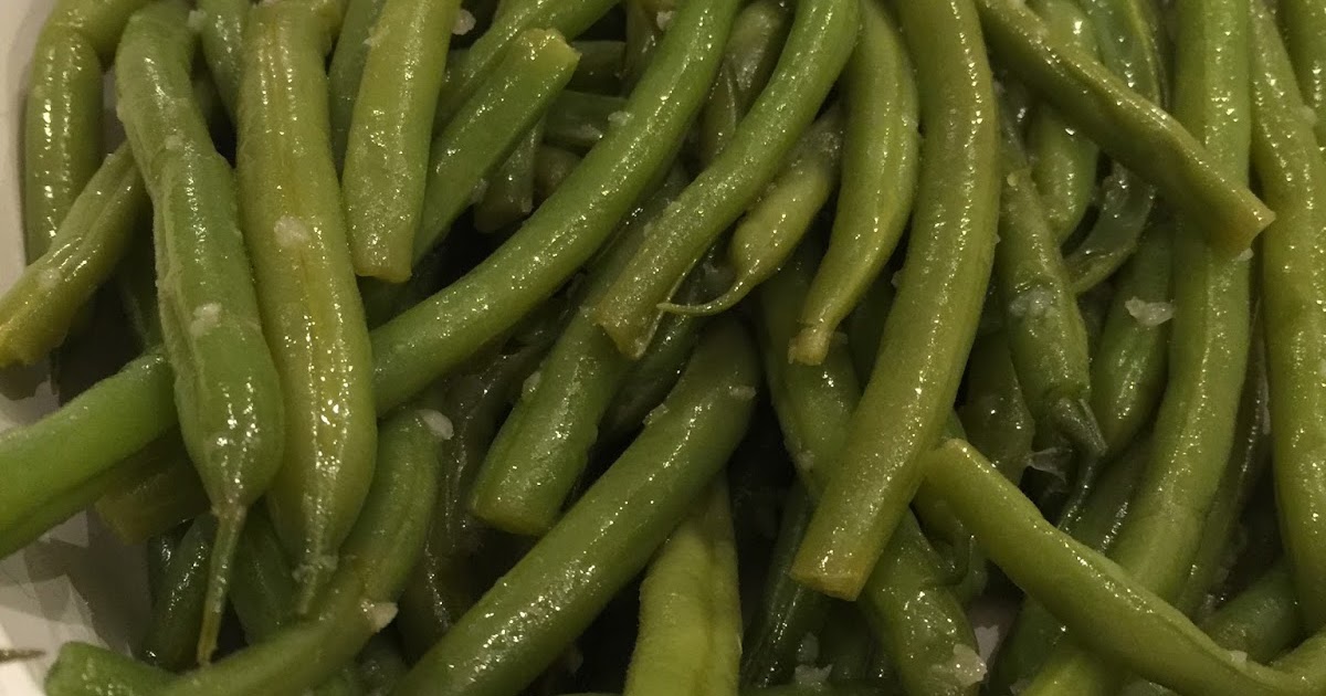 Little Magnolia Kitchen RED WINE VINEGAR AND GARLIC GREEN BEANS