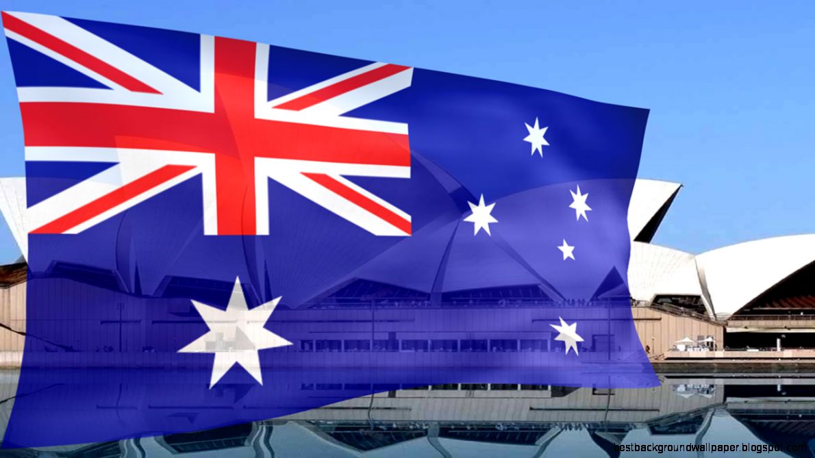 Animated Australian Flag
