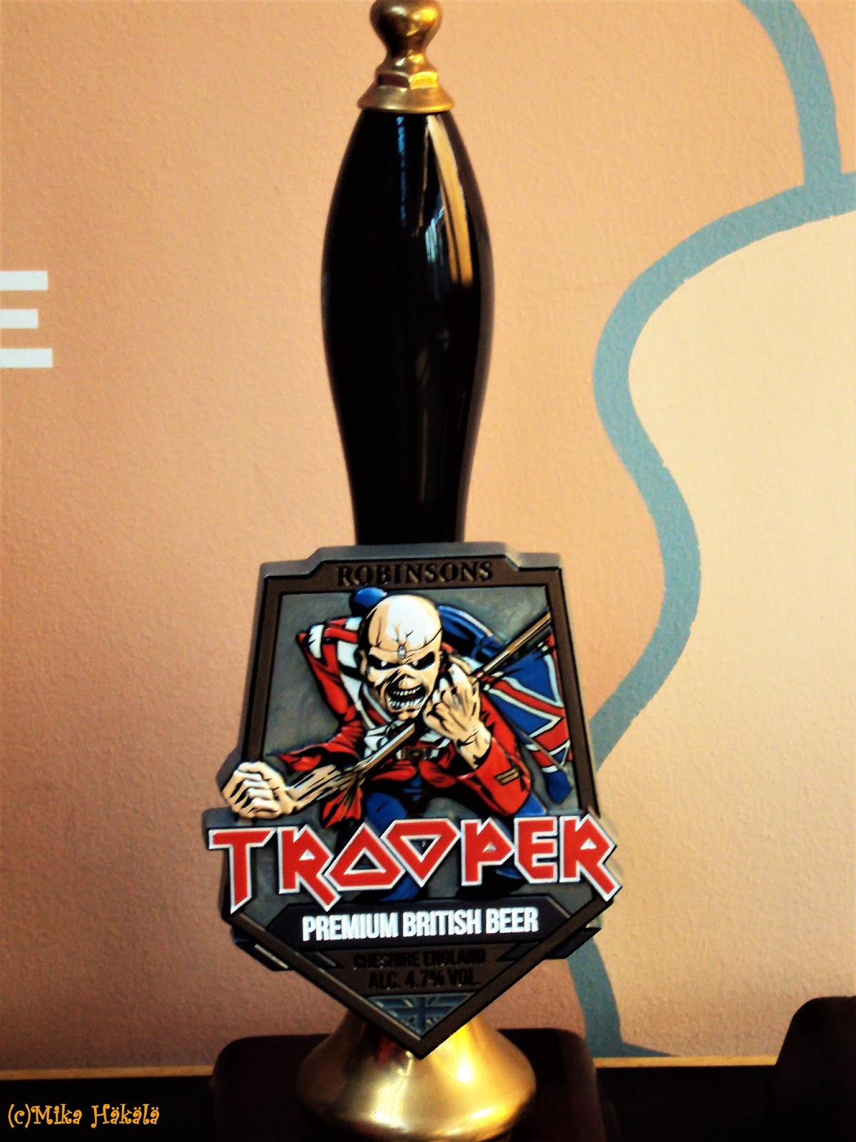 Trooper, Hallowed, Light Brigade, Red and Black&hellip;Have a pint!