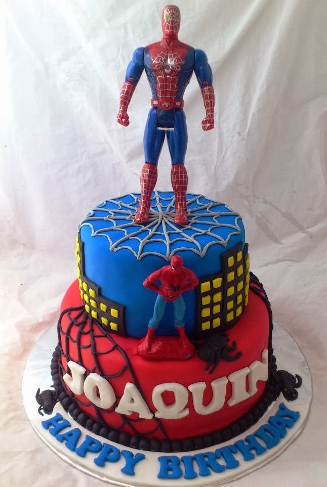 Gambar Roti Ultah Spiderman Gambar Spiderman