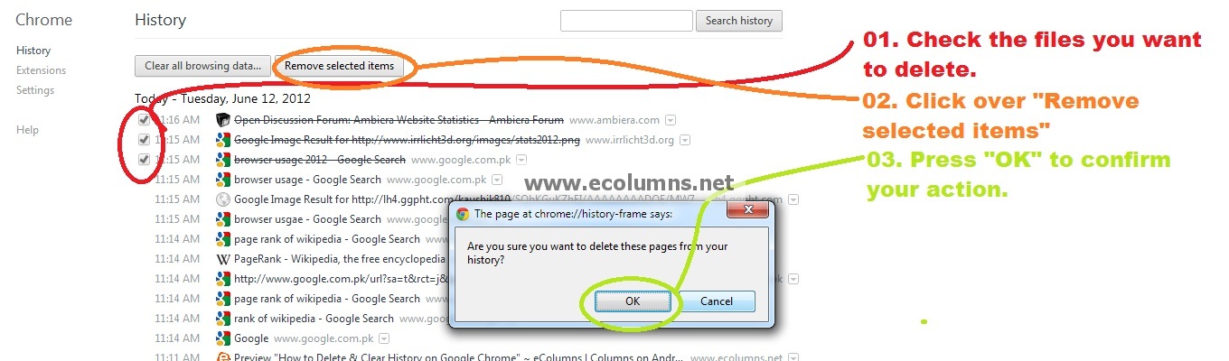 how to delete history on google chrome on android how to delete history on google chrome on android