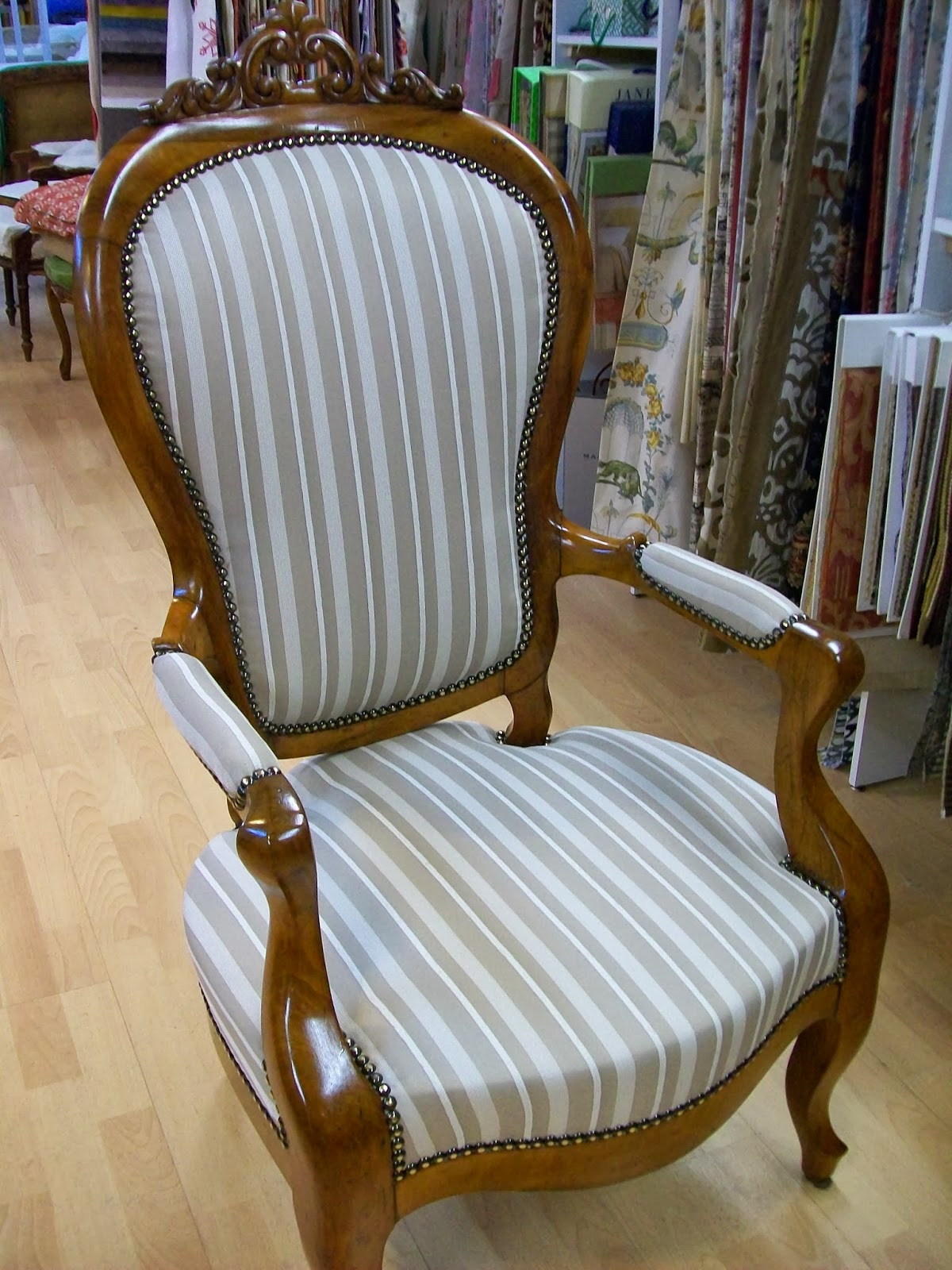 l'atelier.créa Fauteuil Napoléon III