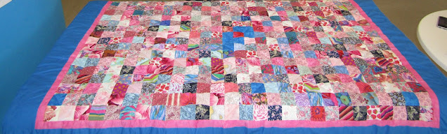 Colourful-Patched-handmade-quilt