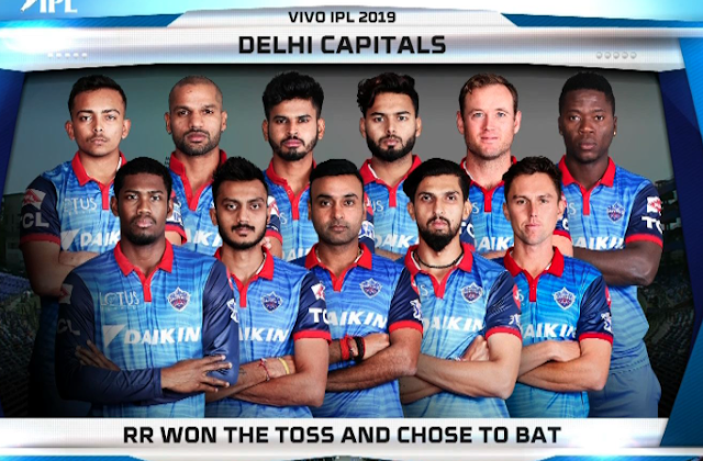 DC vs RR Live Streaming Online free, Rajasthan opt to bat