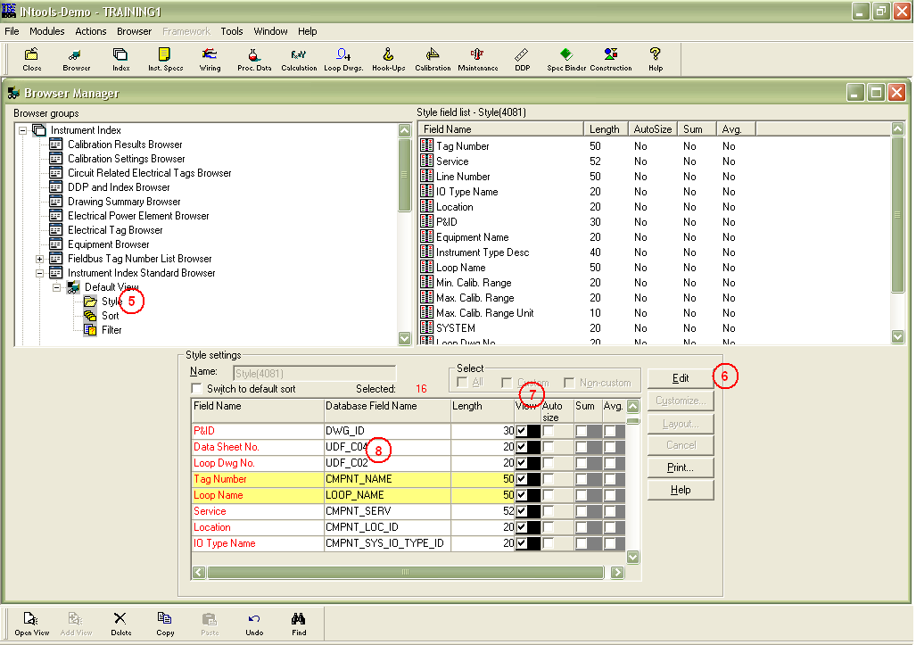 Intools Tips and Tricks Beyond Tutorial Intools Instrument Index Field