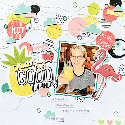 Crazy Good times  tracee provis papermaze simple stories hello summer 01