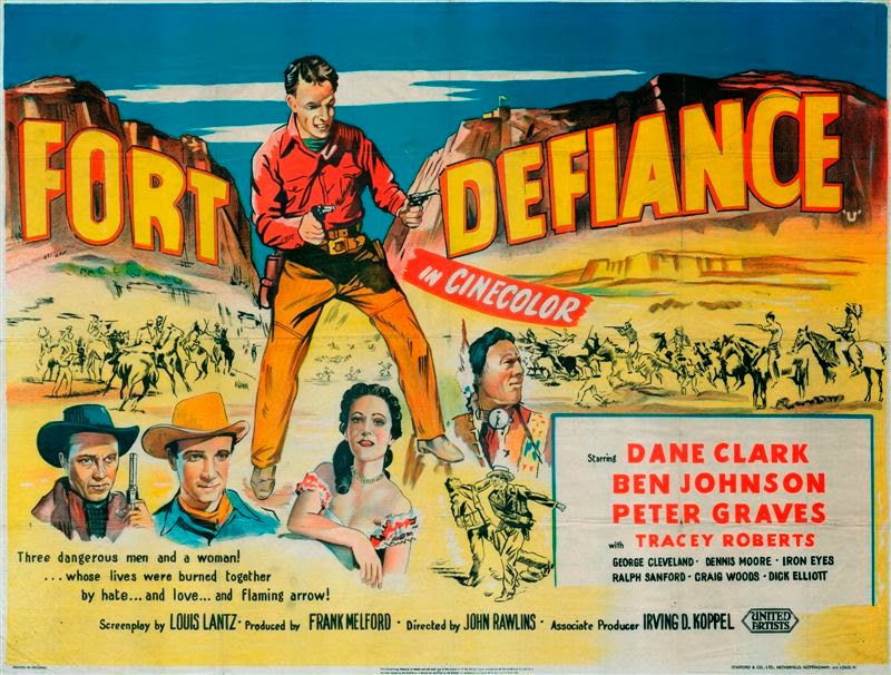 Laura's Miscellaneous Musings: Tonight's Movie: Fort Defiance (1951)