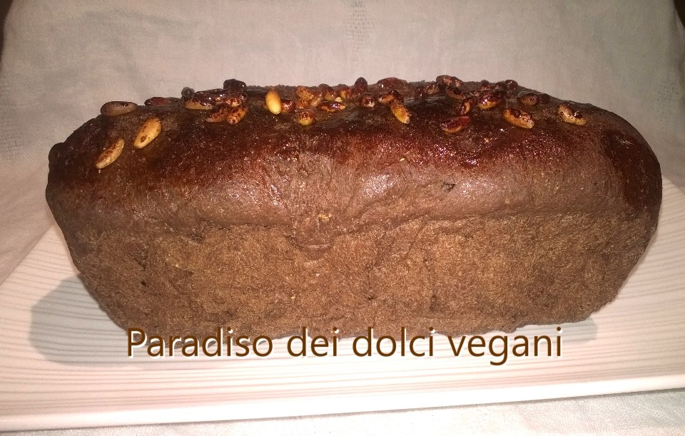 Pan brioche vegan al cacao speziato con water roux Paradiso dei Dolci