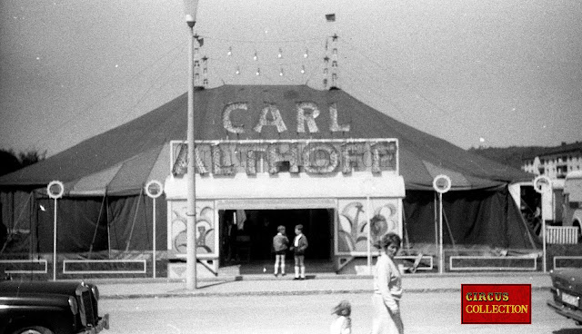 Circus Carl Althoff 1968 Photo Hubert Tièche    Collection Philippe Ros 