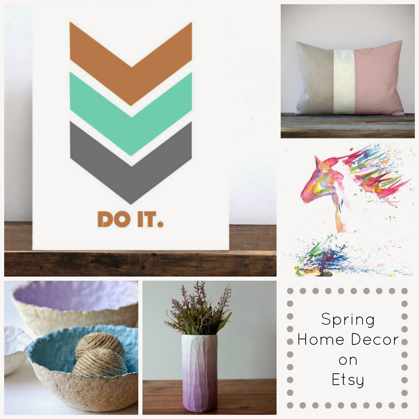 Sweet Stella's: Spring Home Decor featured on #Etsy