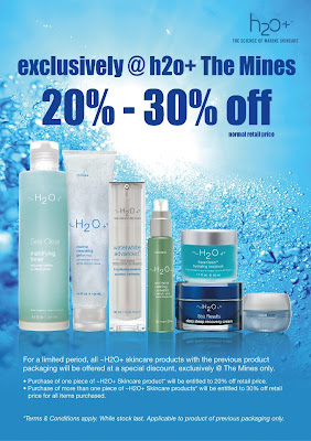 H2O Plus Skin Care Malaysia Promotion 2012
