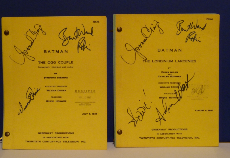 The Batfan Blog: 1966 TV series Scripts