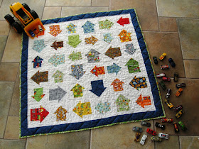 On The Go - a free baby quilt pattern by Melissa Corry for Moda Bake Shop