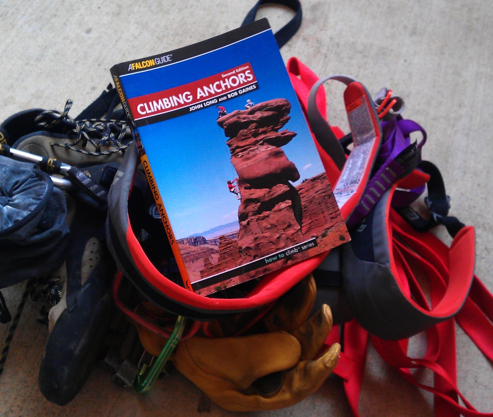 Book Review Climbing Anchors, by John Long and Bob Gaines (Falcon