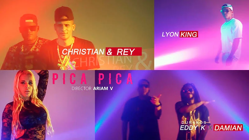 Christian & Rey - Lyon King - Eddy K - Damián - ¨Pica Pica¨ - Videoclip - Dirección: Ariam V. Portal del Vídeo Clip Cubano