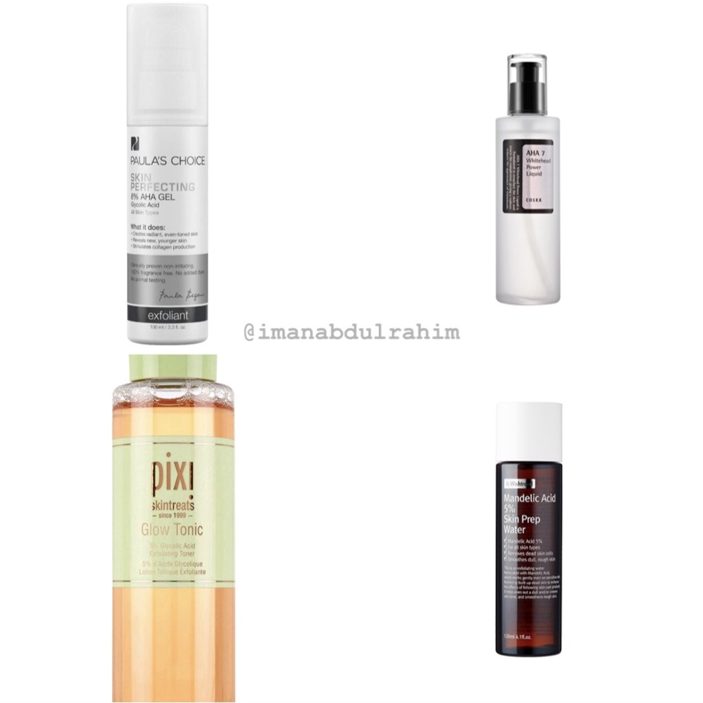 exfoliating toner watson