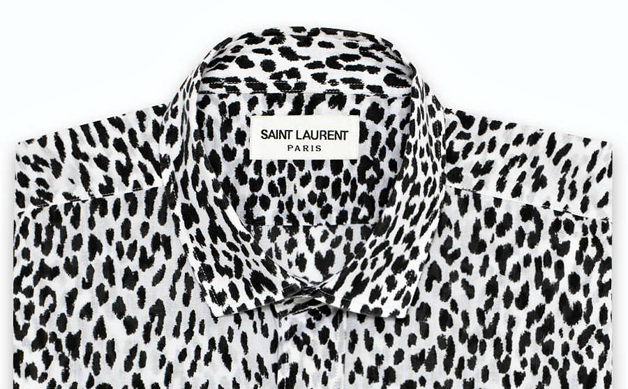Saint Laurent Paris Label - Deluxshionist Fashion Blog