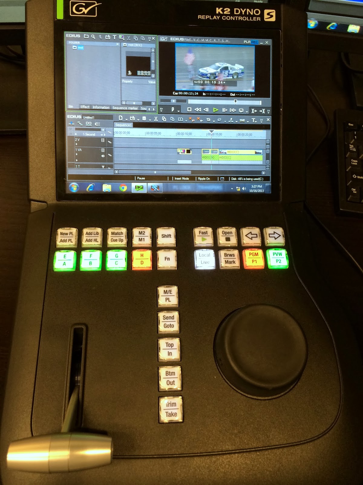 Dyno S EDIUS 7 and Dyno S Intense Integration