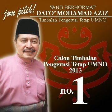 Calon Timbalan Pengerusi Tetap UMNO NO.1 !!!
