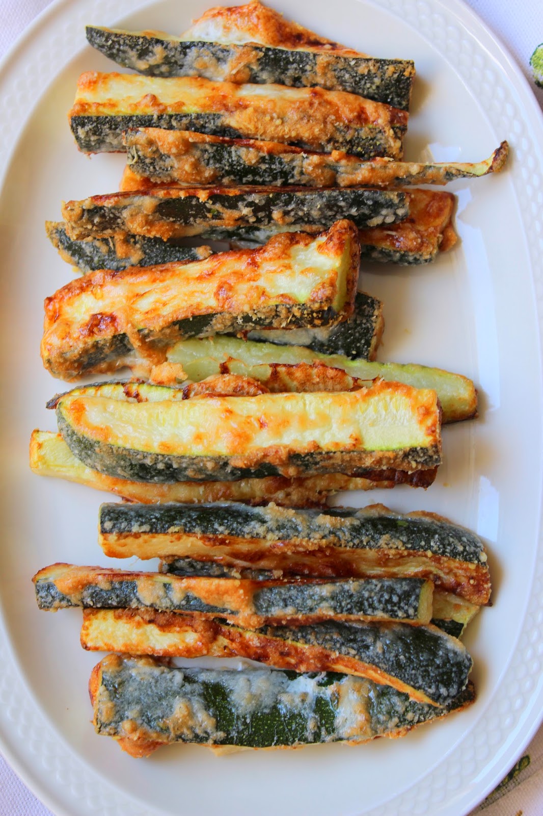 Nesrin&amp;#39;s Küche: Gebackene Zucchini mit Parmesankruste