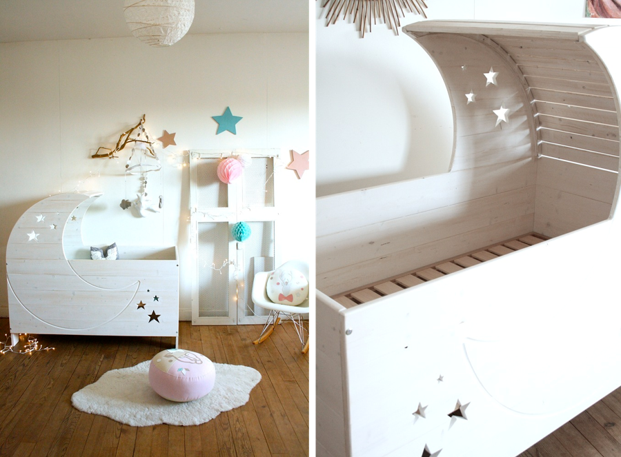 baby crib made from pallets