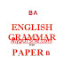 English Grammar For Paper B