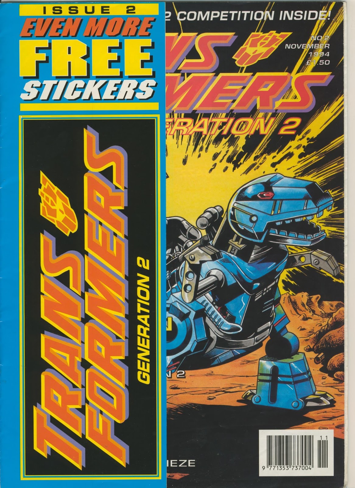 Boys Adventure Comics Transformers Generation 2 (issue 2)