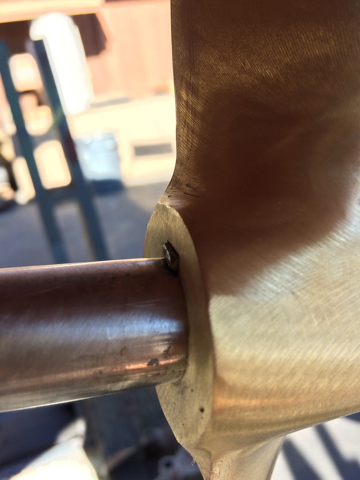 Captain Curran's sailing blog How to replace a propeller on a sailboat