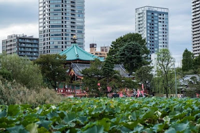 Benten-do Shrine over Shinobazu Pond