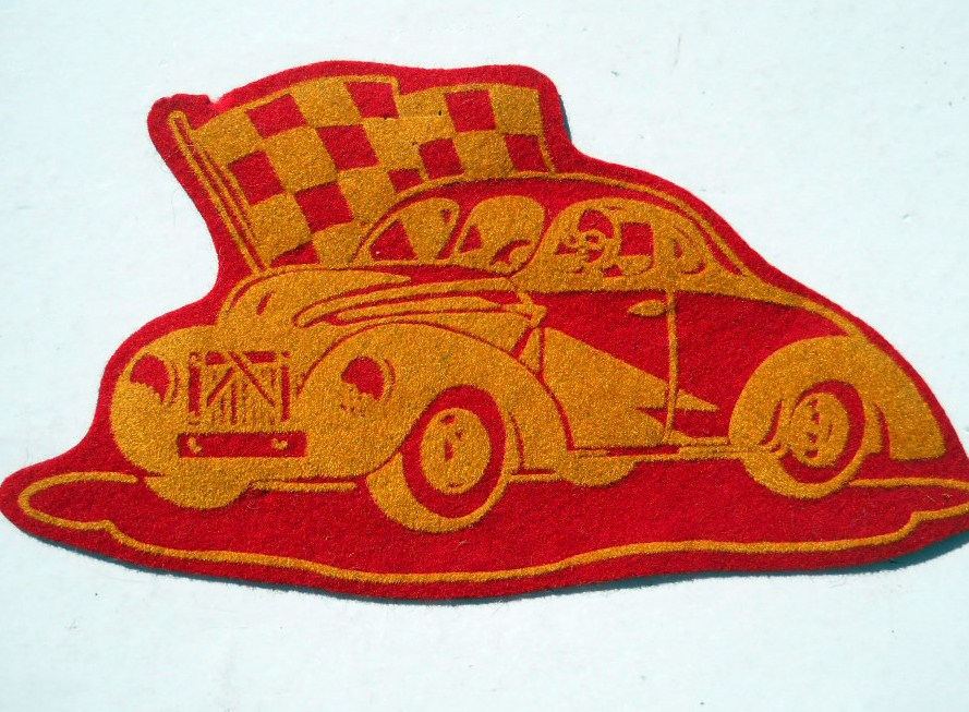 THRIFT SCORE...and more... vintage Felt Patch...