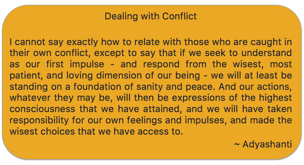 dealing with conflict Learn the five conflict management styles based on thomas-kilmann conflict so many problems come from not dealing with conflict avoidance is short-term. dealing with conflict Learn the five conflict management styles based on thomas-kilmann conflict so many problems come from not dealing with conflict avoidance is short-term.