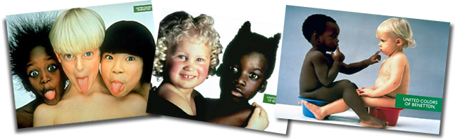 Coleção de campanhas "United Colors of Benetton" 