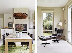 minimalist cozy interior nice eames chair
