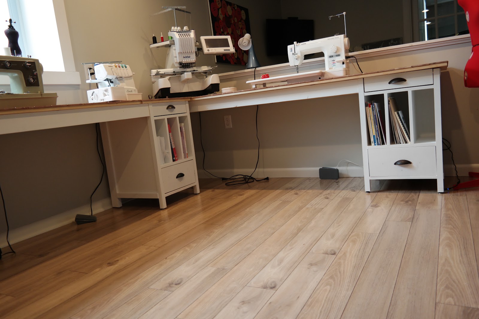 The Tech Grandma Sewing Desks