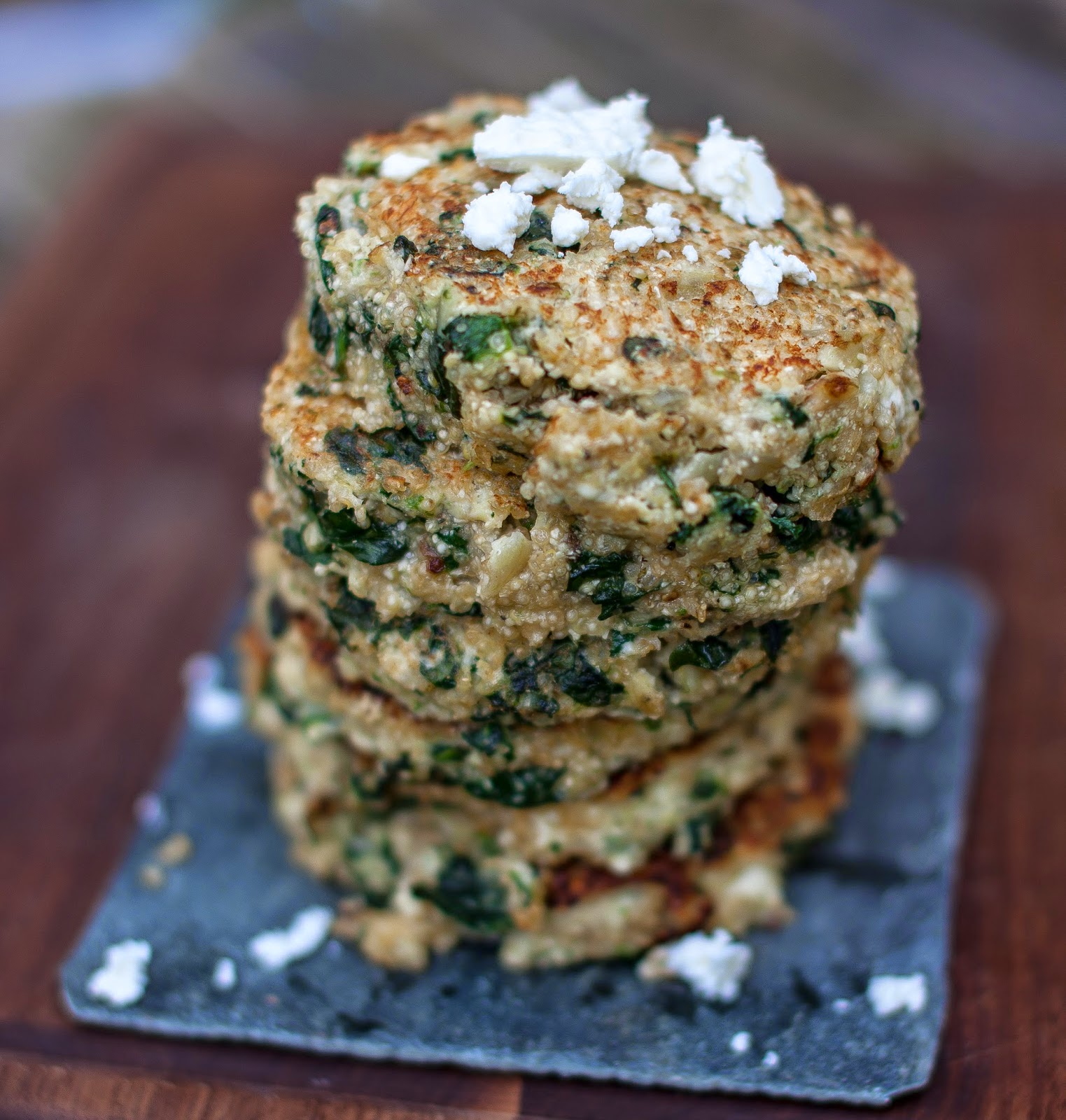 Mummy Chef Quinoa, cauliflower and spinach pattie cakes recipe