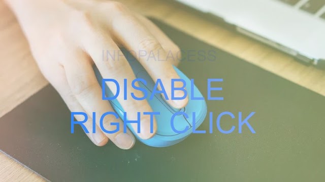 Disable Right Click with JavaScript Disable Context Menu