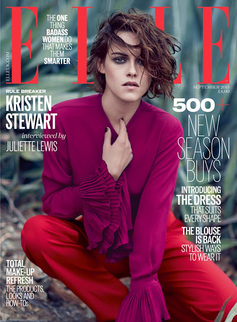 Actress @ Kristen Stewart by Kai Z Feng for Elle UK, September 2015 