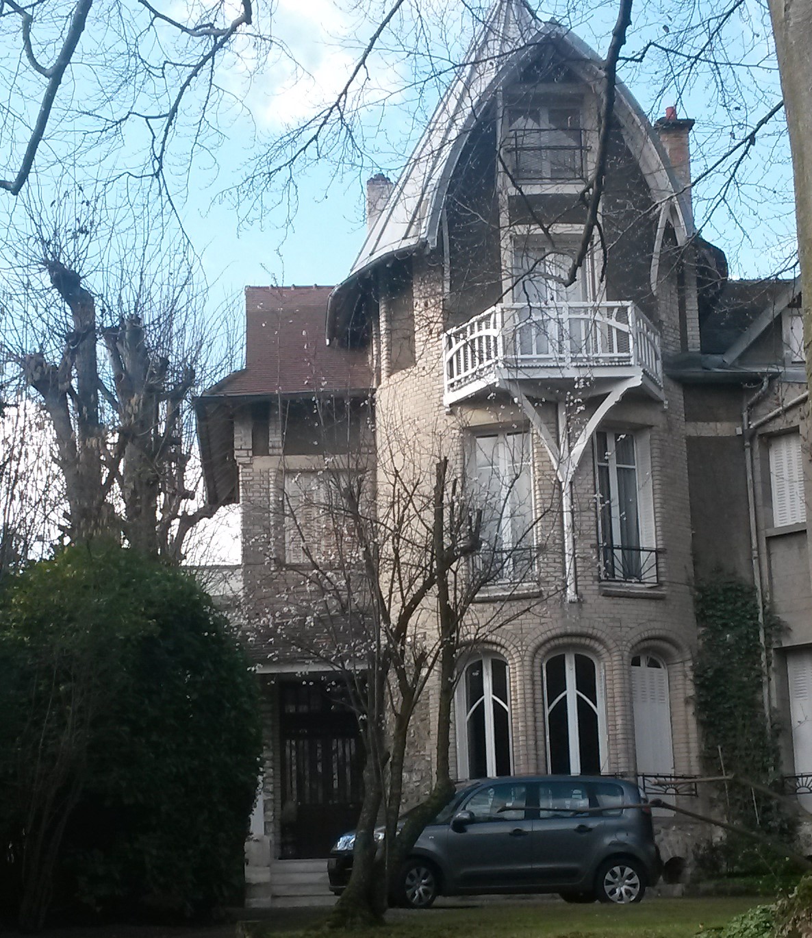 3 Rue De Letang à Ferrières Les Bois Paseos Art Nouveau: Villa Hemsy, 3, rue de Crillon, Saint Cloud (Hauts