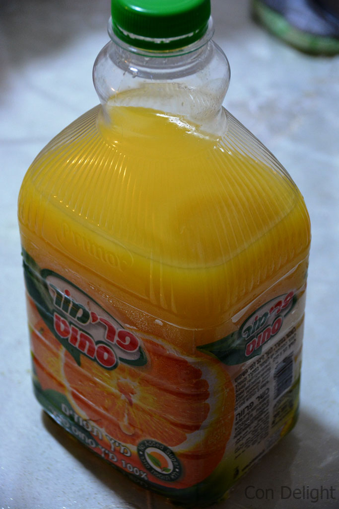 Con DeLight עם תענוג אוכל, טיולים ועוד עוגת תפוזים פסחית Passover orange juice cake