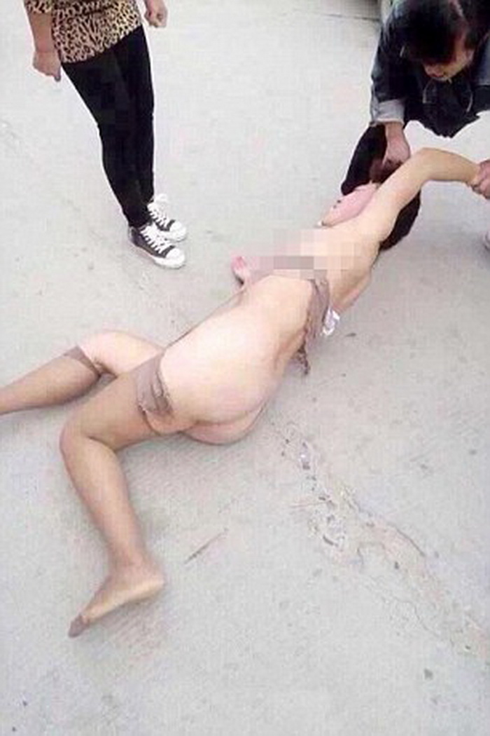 Chinese Woman Mistress Stripped And Beaten.
